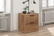 Stockwell 2 Drawer Bedside Table