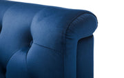 Sandringham Chair - Blue Velvet