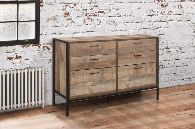 Urban 6 Drawer Wide Chest Of Drawers