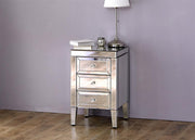 Valencia 3 Drawer Bedside Table
