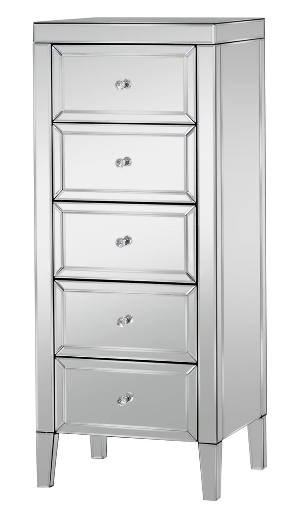 Valencia 5 Drawer Narrow Chest Of Drawers
