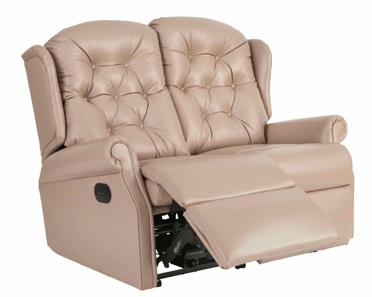 Celebrity Woburn 2 Seat Leather Manual Recliner Sofa