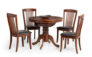 Canterbury Round to Oval Extending Table Set (4 or 6 chairs)