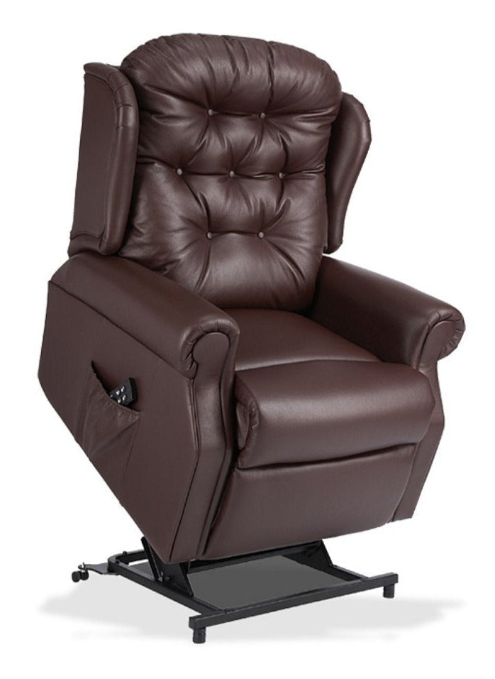 Celebrity Woburn Leather Riser Recliner Chair House of Reeves