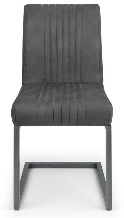 Calia Dining Chair - Charcoal Grey
