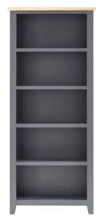 Bordeaux Tall Bookcase - Dark Grey
