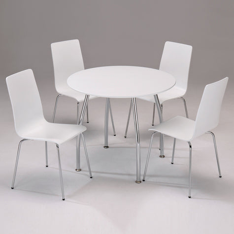 Dove Round Set (4 chairs)