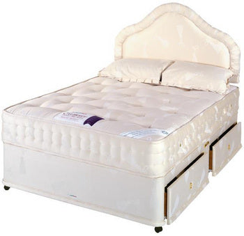 House Of Reeves Small-Double Backcare 1400 Deluxe Four-Drawer Divan Bed