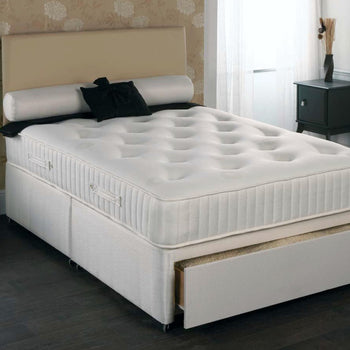 President Double End Drawer Divan Bed