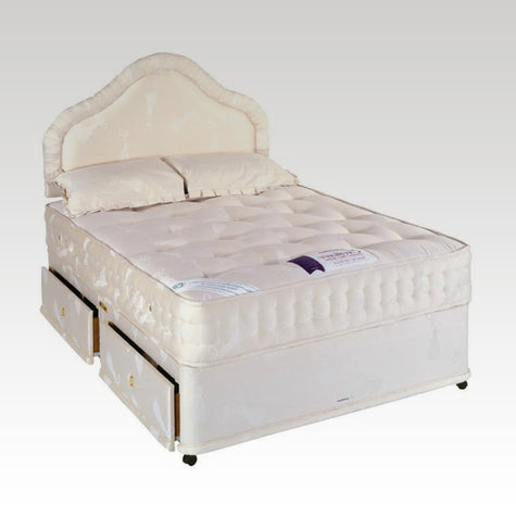 House Of Reeves King-size Backcare 1400 Deluxe Four-Drawer Divan Bed