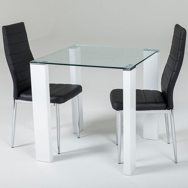 Savona Honeymoon Set Black or White (2 Torino Chairs)