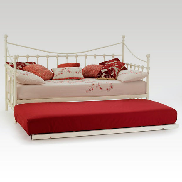 Marseille Single Day Bed & Guest Bed (Ivory Gloss)