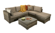 Savannah Corner Sofa in 8mm Flat Nature Brown Weave